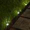 Glitzhome® 5.25" Solar Powered LED Pathway Ground Lights Set